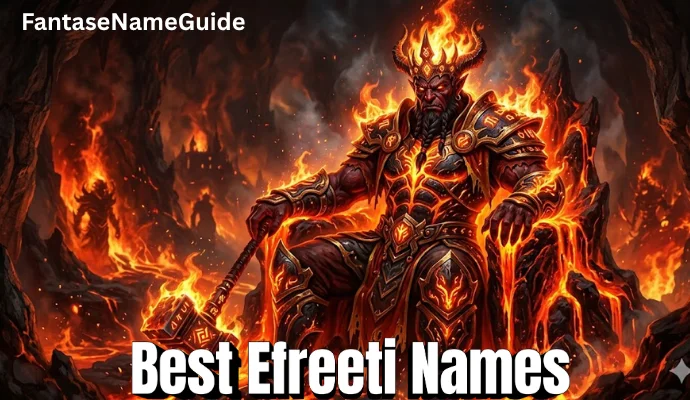 Best Efreeti Names