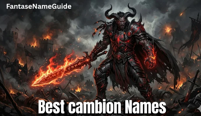 Best Cambion Names