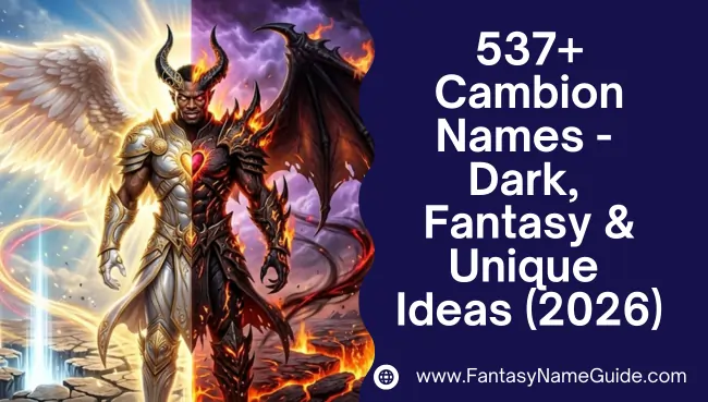 Cambion Names Generator