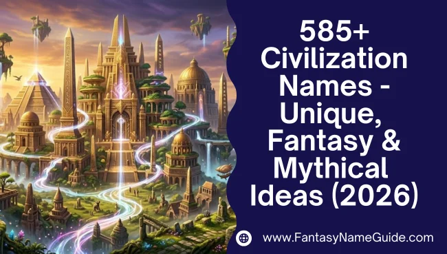 Civilization Names Generator