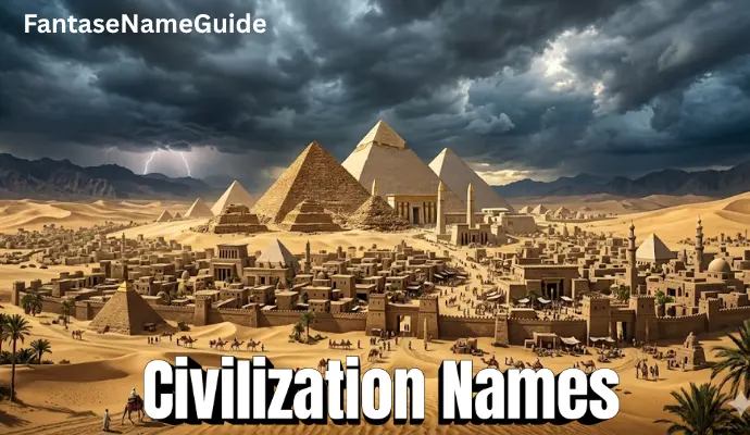 Civilization Names for Project