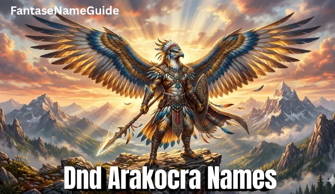 Dnd Arakocra Names Dnd Arakocra Names