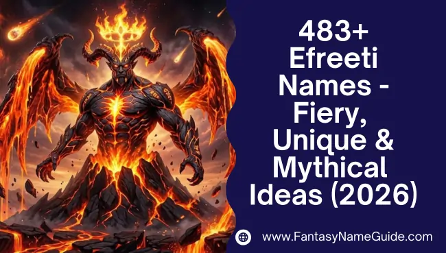 Efreeti Names Generator