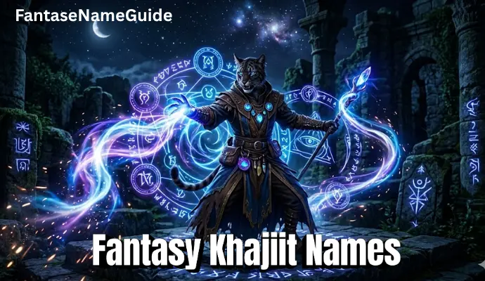 Fantasy Khajiit Names