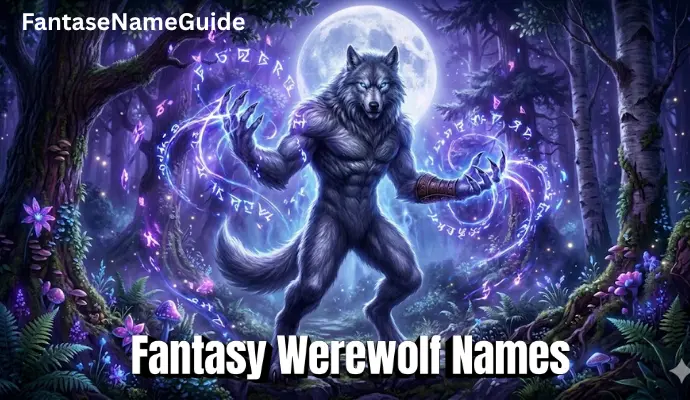 Fantasy Werewolf Names