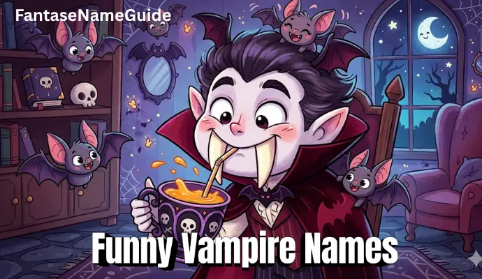 Funny Vampire Names
