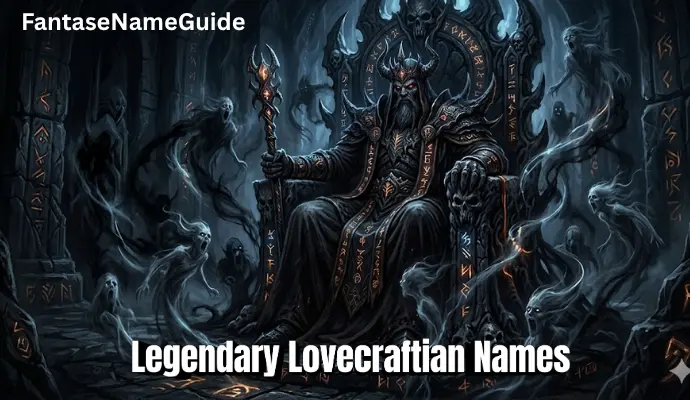 Legendary Lovecraftian Names