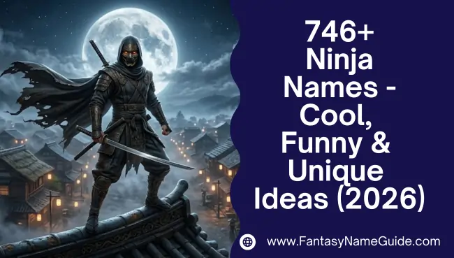 Ninja Names Generator