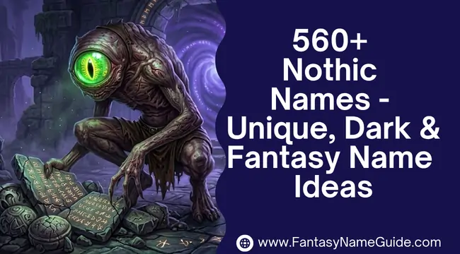 Nothic Names Generator