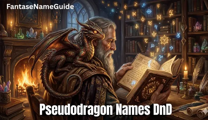 Pseudodragon Names DnD