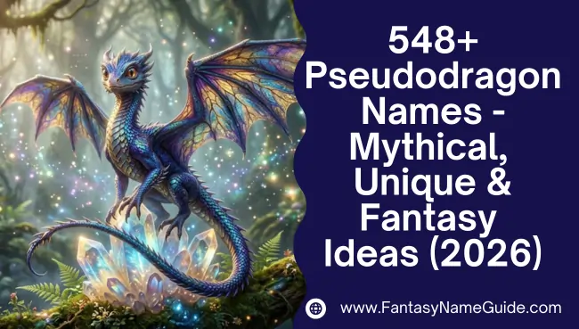 Pseudodragon Names Generator