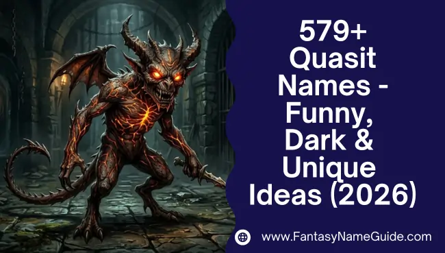 Quasit Names Generator