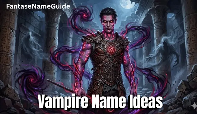Vampire Name Ideas