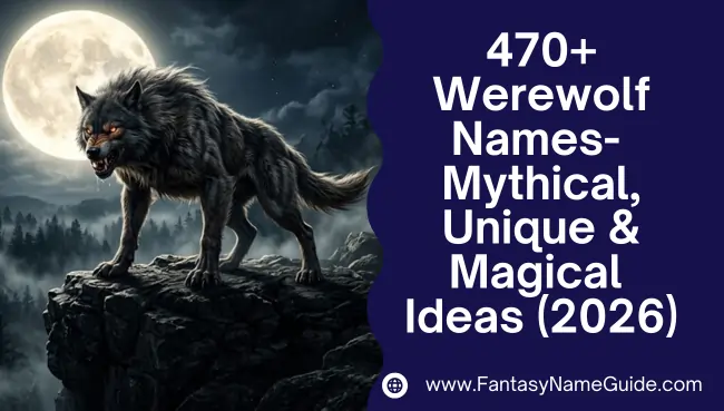 Werewolf Names Generator