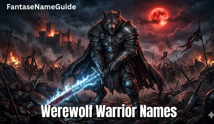 Werewolf Warrior Names