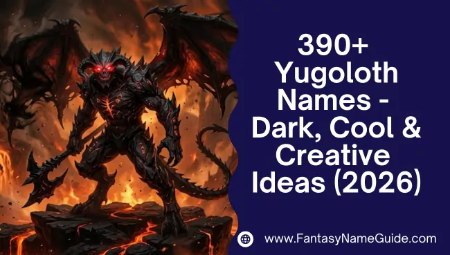 Yugoloth Names Generator