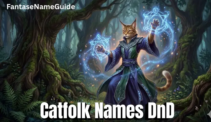 Catfolk Names DnD