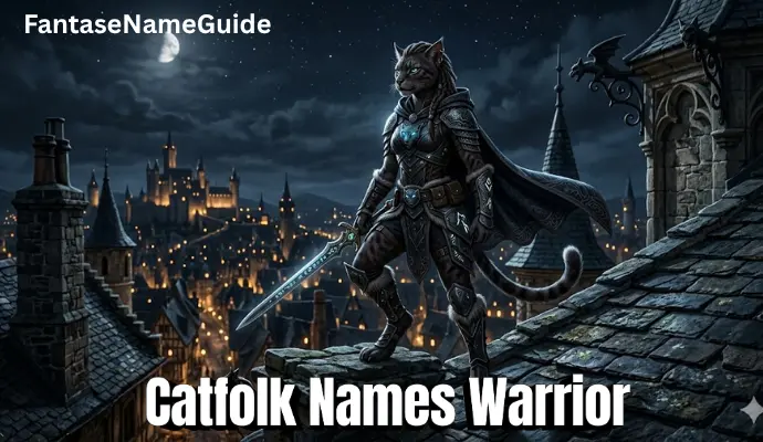 Catfolk Names Warrior