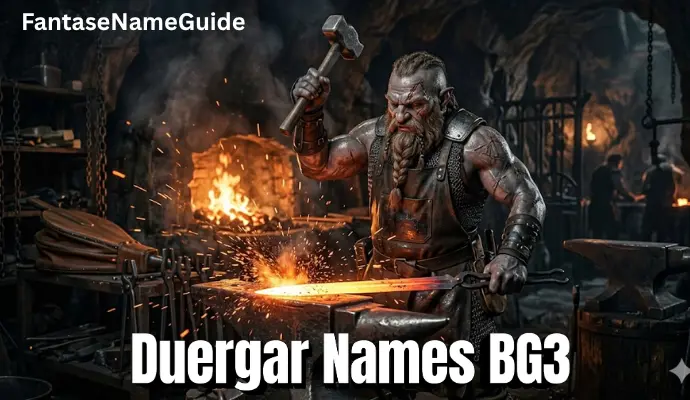 Duergar Names BG3