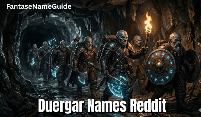 Duergar Names Reddit