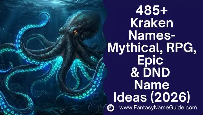 Kraken Names Generator