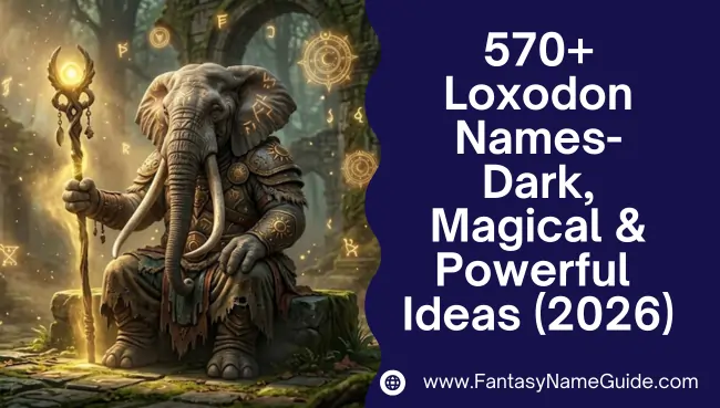 Loxodon Names Generator