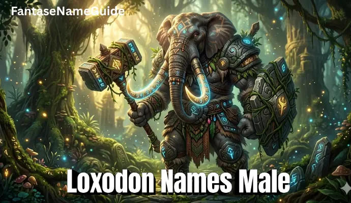 Loxodon Names Male