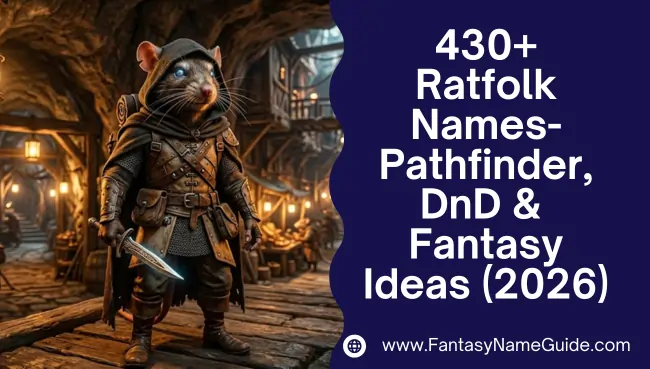 Ratfolk Names Generator