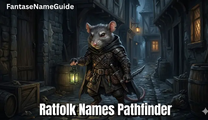 Ratfolk Names Pathfinder