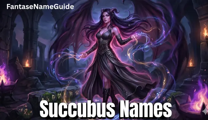 Succubus Names For Girls