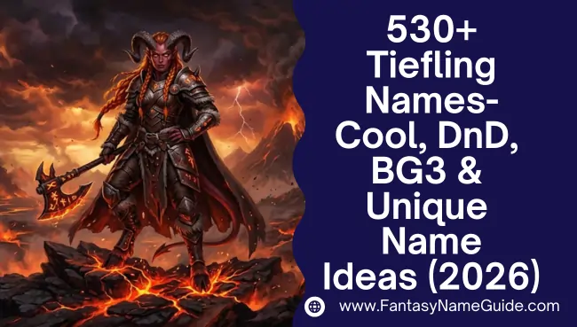 Tiefling Names Generator