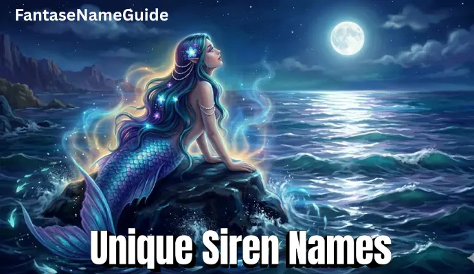 Unique Siren Names
