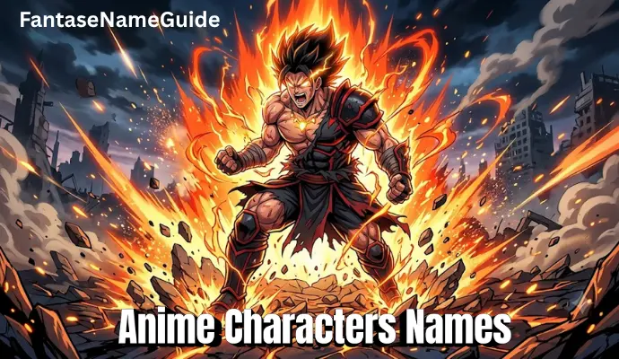 Anime Characters Names