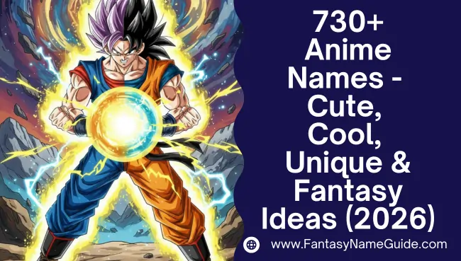 Anime Names Generator