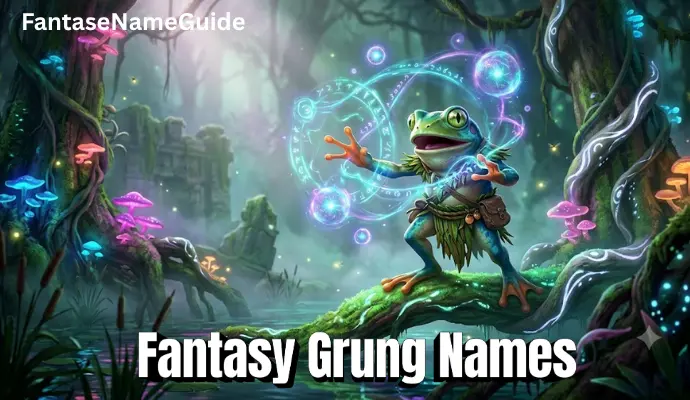 Fantasy Grung Names