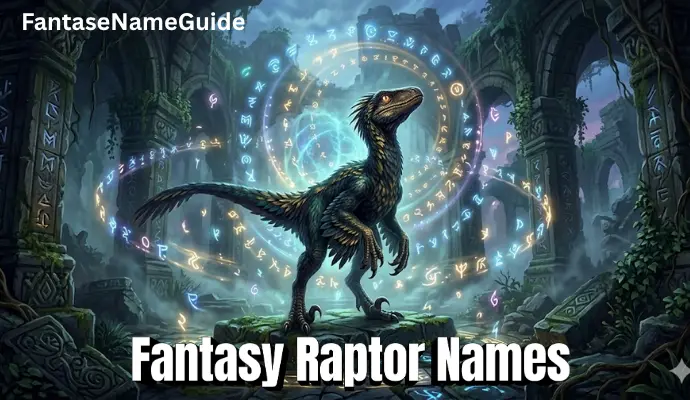 Fantasy Raptor Names Fantasy Raptor Names