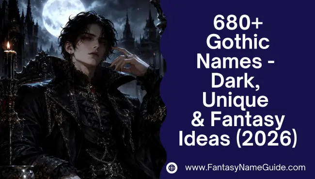Gothic Names Generator