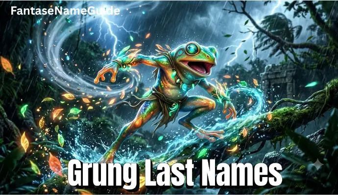 Grung Last Names