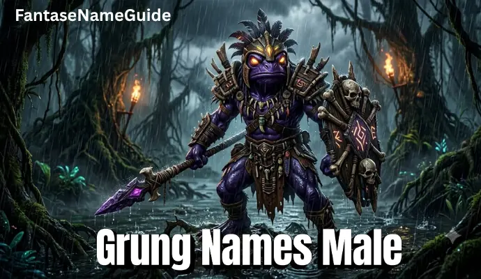 Grung Names Male