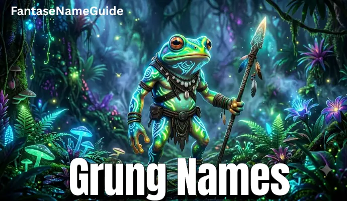 Grung Names