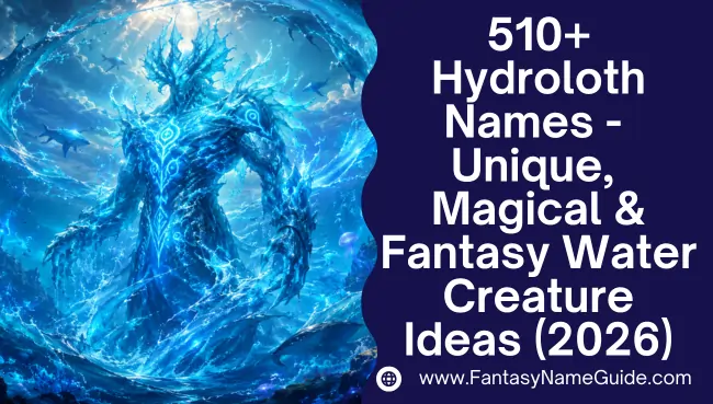 Hydroloth Names Generator Hydroloth Names Generator