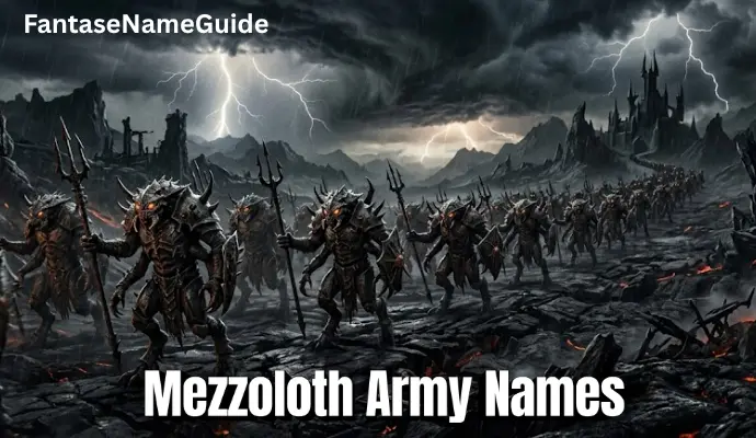 Mezzoloth Army Names Mezzoloth Army Names