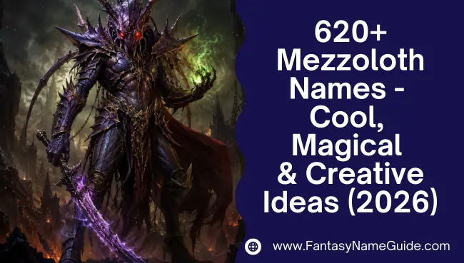 Mezzoloth Names Generator Mezzoloth Names Generator