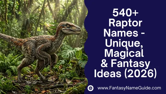 Raptor Names Generator