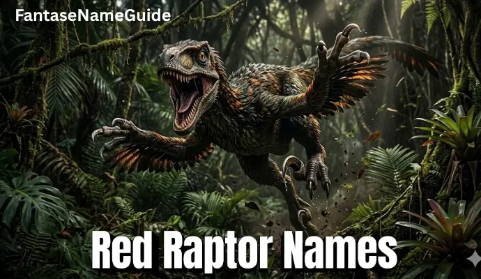 Red Raptor Names Red Raptor Names