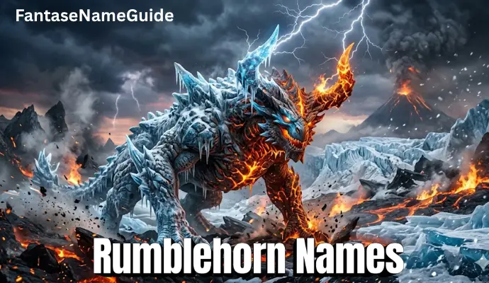Rumblehorn Names Rumblehorn Names