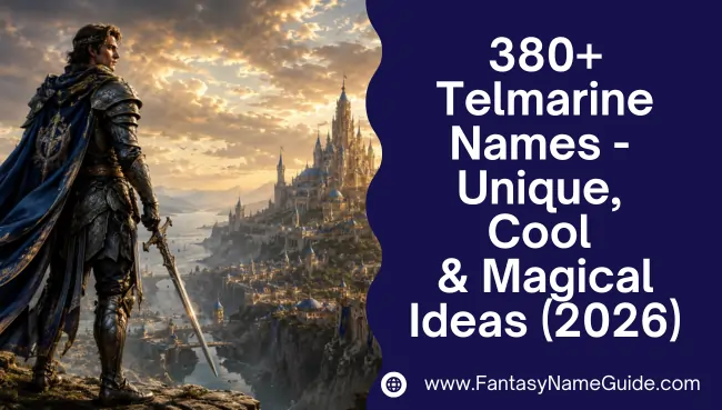 Telmarine Names Generator