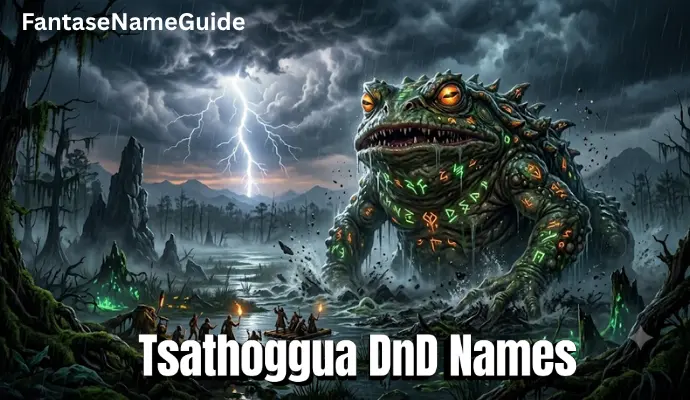 Tsathoggua DnD Names