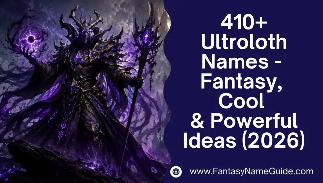 Ultroloth Names Generator
