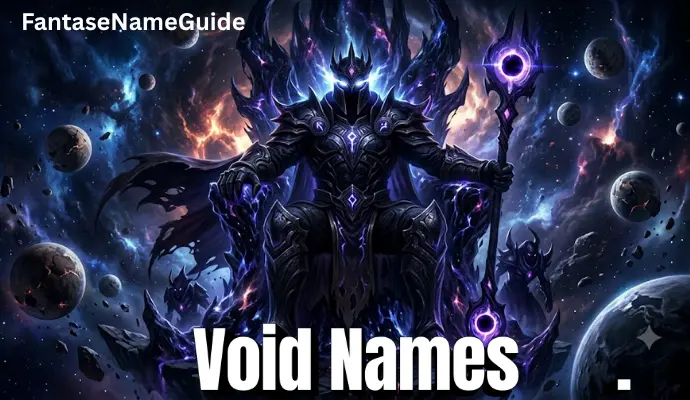 Cosmic Void Names